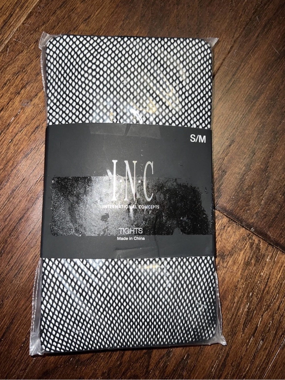 Inc International Concepts Women's Core Fishnet Tights, Black, S/M $15